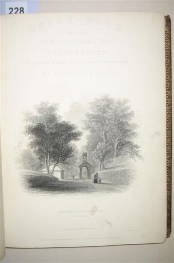 (NEW YORK--BROOKLYN.) Cleaveland, Nehemiah. Green-Wood Illustrated,